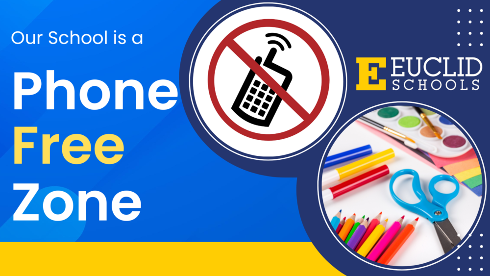 Our School is a Phone Free Zone Graphic