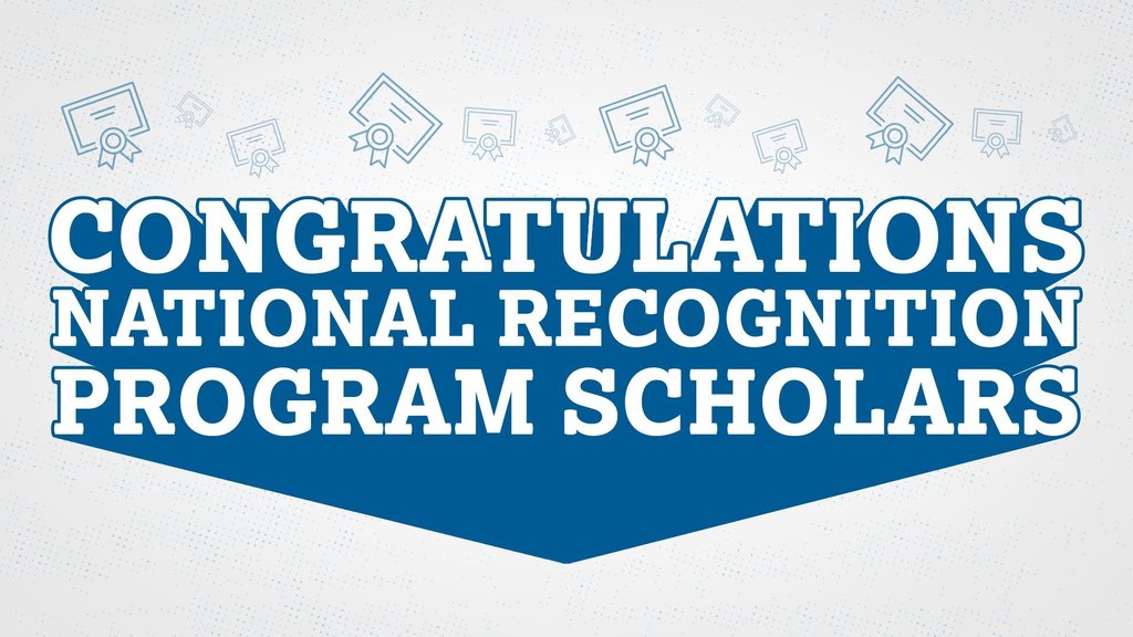 National Recognition Program Scholars