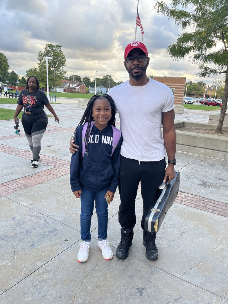 Father's Walk to school